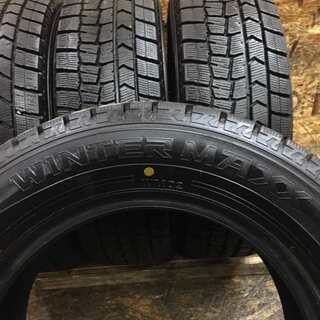 DUNLOP WINTER MAXX WM02 195/65R15 15インチ スタッドレス 4本 2018年製 バリ溝 セレナ ノア ステップワゴン等 (TD299) クレジットカード QR決済可能