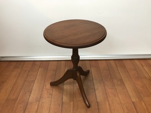MARUNI マルニ 無垢材 サイドテーブル 丸テーブル ラウンドテーブル ワインテーブル 飾り台