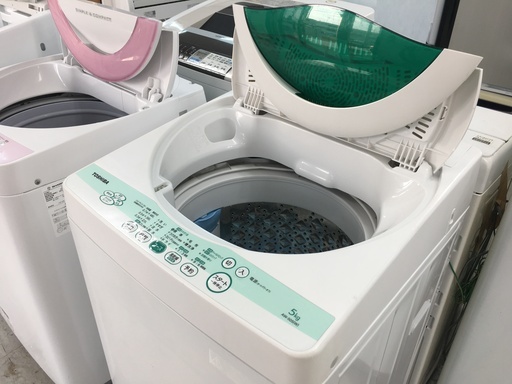 東芝5.0K洗濯機　2013年製　分解クリーニング済み！！！