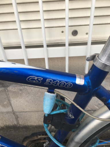 B946☆22500円☆整備済み スポーツ中古自転車 GIANT CS3400 ブルー 