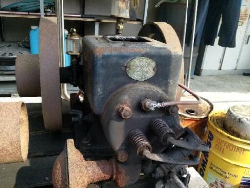 石油発動機 動きますよ！