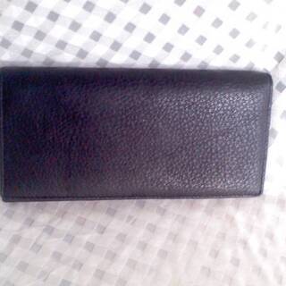 新品未使用　希少　鹿革 高級品 AZ　GENUINE LEATHER　ベトナム製 カードポケット7個 長財布 ブラック　DEER SKIN