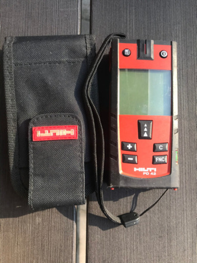 ★動作確認済　HILTI ヒルティ レーザー距離計 PD42 レンジメーター 測定器 ケース付き　格安★