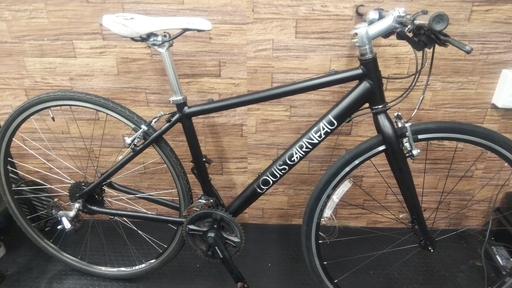 クロスバイク　LOUIS　GARNEAU　サイズ420mm　ブラック　整備中です。