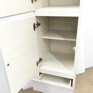 中古 近郊送料格安 ニトリ 壁面システム収納 ウォーレン キャビネット 40-2D3HWW 約44×45×181 ホワイト系 中古 近郊送料格安 ニトリ 壁面システム収納 ウォーレン キャビネット