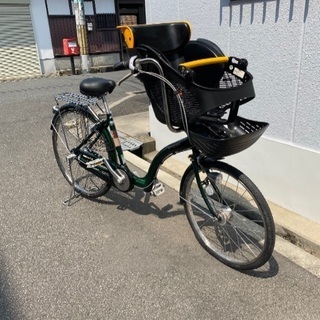 子供乗せ自転車 26インチ LEDオートライト 3段変速