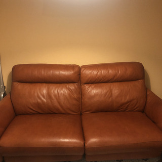 ニトリ 3人用両電動リクライニングソファ アネーロ SKタイプ ブラウン