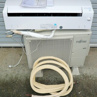 ☆富士通 FUJITSU AS-J28E-W インバーター冷暖房エアコン◆省エネ・節電