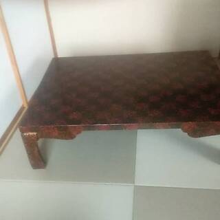 津軽塗の座卓テーブル