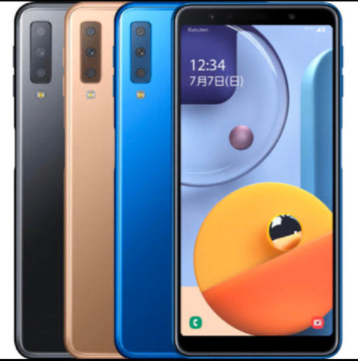 Galaxy A7 ブルー 64 GB SIMフリー　新品　残債なし