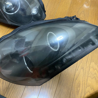 スカイラインクーペ　CPV35 イカリングヘッドライト