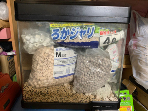 ⭐️数十万→約90%OFF！大幅値下げ！⭐️初心者〜店舗のインテリアとして♪すぐに始められる高級アクアリウムセット♪⭐︎美品＆新品⭐︎