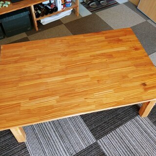 DIYパイン材テーブル(幅80cm*奥行120cm)