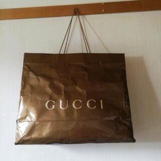 （K-6）無料！　GUCCIの大きな袋　（60x55x25）