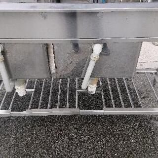 美品 二槽シンクお売りします。