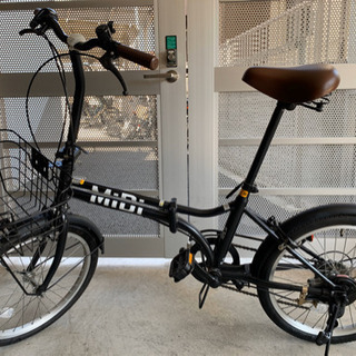 お取引中】自転車ミニベロ20インチ黒