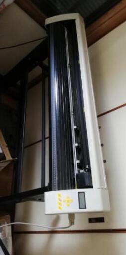 大型カッティングプロッター＋PC、モニターセット、メディアおまけ