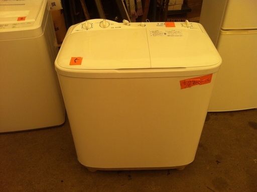 2008年製　二層式洗濯機　5.0㎏　（汚れ有り）