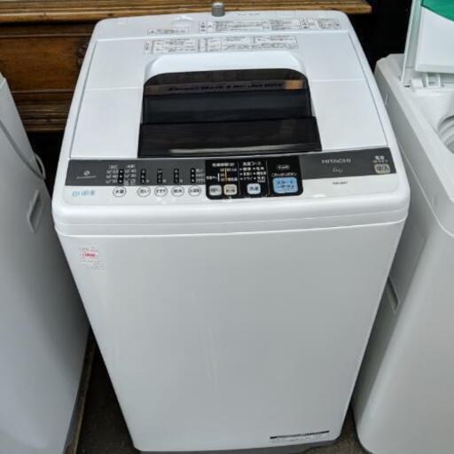 日立 全自動洗濯機 6kg 2013年製NW-6MY【安心の3ヶ月保証付】自社配送時代引き可※現金、クレジット、スマホ決済対応※