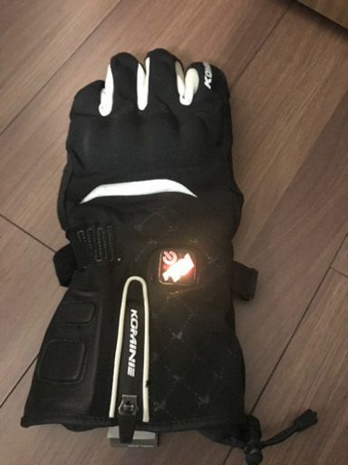 バッテリー新品  バイク用電熱グローブ コミネGK-777 サイズL