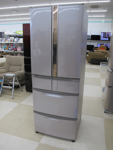 HITACHI 日立 R-SF440CM 441L スリープ保存 真空チルドSL 冷蔵庫 13年製