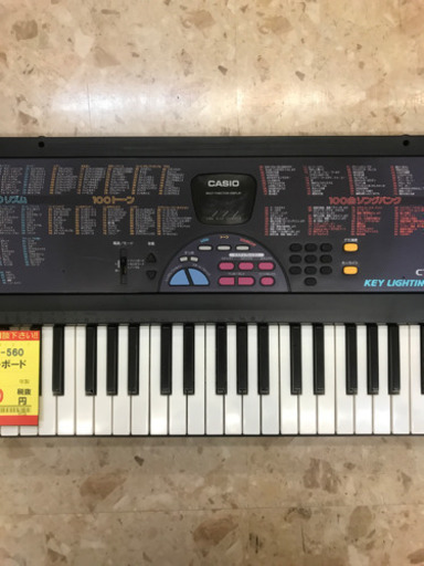 CASIO  光ナビ電子キーボード　B06