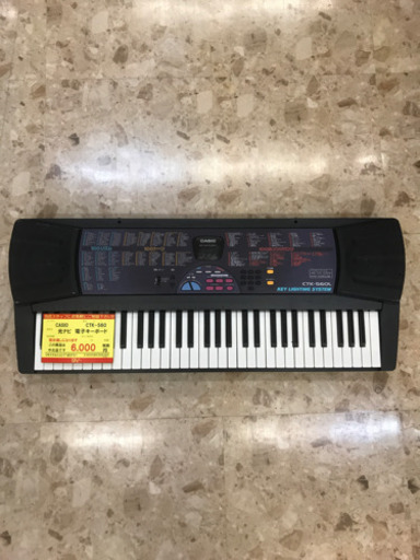 CASIO  光ナビ電子キーボード　B06