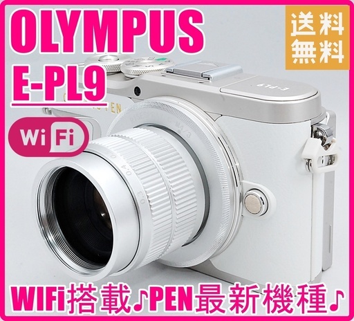 OLYMPUS オリンパス PEN E-PL9 極上美品♪ WI-Fi搭載♪