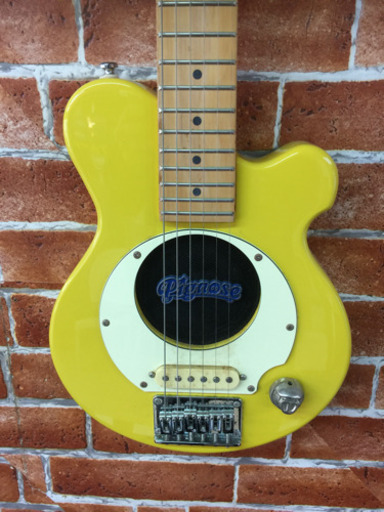 ありがとうございます♪[売れました！]ピグノーズU.S.A 小型エレキギター 長期展示新品 中古ソフトケース付（ちょっと大きめ） ありがとうございます♪[売れました！]ピグノーズU.S.A 小型エレキ