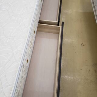 シモンズ　SIMMONS　シングルベッド　収納付き