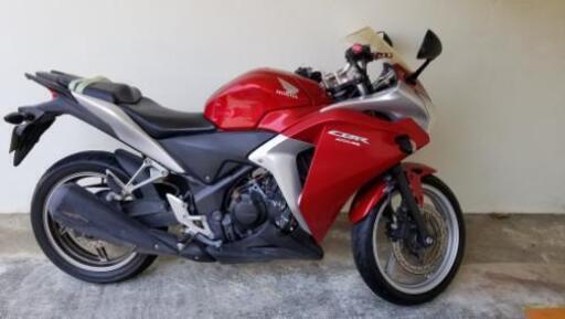 cbr250r mc41 赤 走行35000km 交渉成立しました