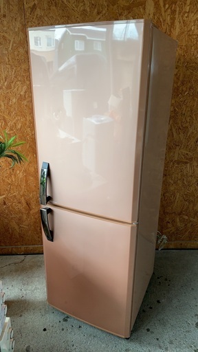 三菱　２ドア冷蔵庫　ピンク！かわいい　２５６L