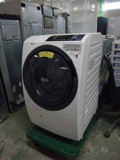 R0759) 日立 ビッグドラム　洗濯機 BD-SG100BL W 洗濯10.0kg 乾燥6.0kg  2018年製! 店頭取引大歓迎♪