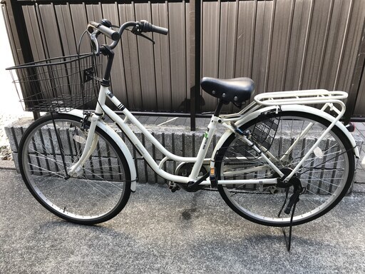 通学用自転車　6段ギア