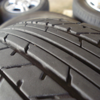 13インチ 165/65R13　軽自動車　タイヤ・アルミセット　中古