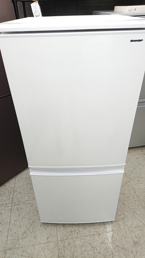 1人暮らし向け　シャープ　冷凍冷蔵庫　SJ-DA14D-W　2018年製　美品　和光市　リサイクル（W1）