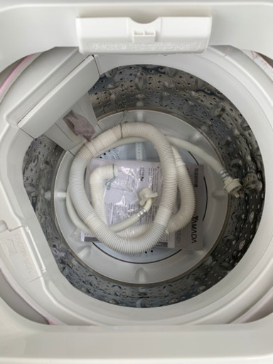 85☆ ヤマダ電機 全自動洗濯機 2017年製 6.0kg 動作確認済み