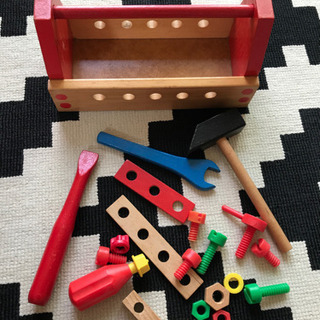 木製おもちゃ 工具セット