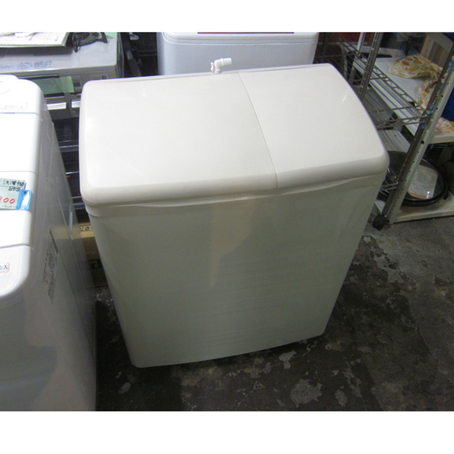 札幌 4.5kg 2013年製 二槽式洗濯機 日立 PS-H45L ベージュ 2槽式 ２槽式 二層式 ２層式 2層式