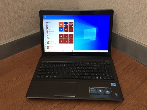 ノートパソコン ASUS K52F Core i3 M350 3GB 320GB