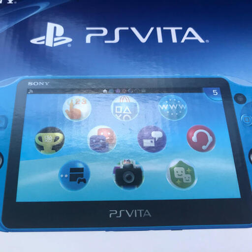 PlayStation Vita Wi-Fiモデル アクア・ブルー(PCH-2000ZA23)
