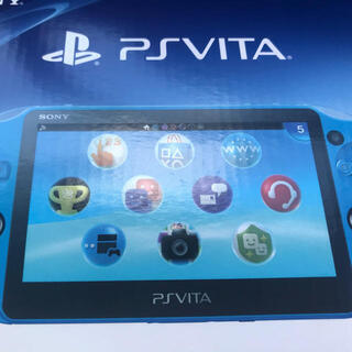 PlayStation Vita Wi-Fiモデル アクア・ブルー(PCH-2000ZA23