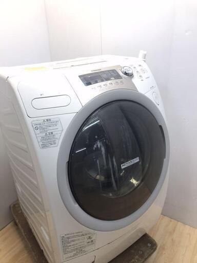 配達設置　ドラム式　洗濯乾燥機　ザブーン洗浄　洗濯9キロ　乾燥6キロ