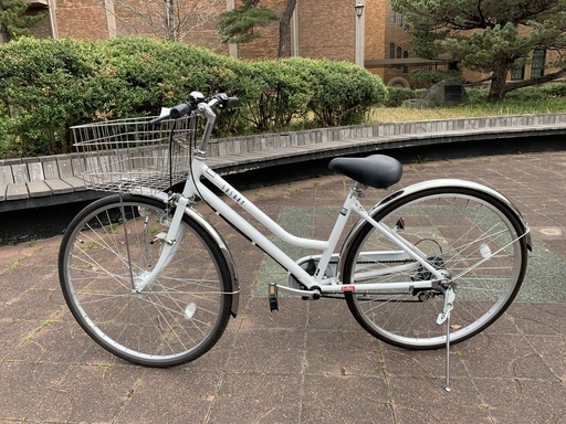 整備点検済み　2020年式　27インチ　シティサイクル　中古美品！
