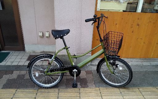 APRES MID[アプレミディ]20吋コンパクト自転車 シングル/オリーブ www ...