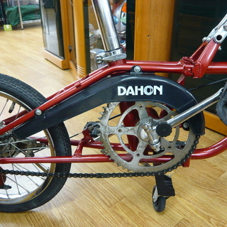 オールドDAHON 折りたたみ自転車 16インチ 赤系 ヴィンテージ Carson California　西岡店