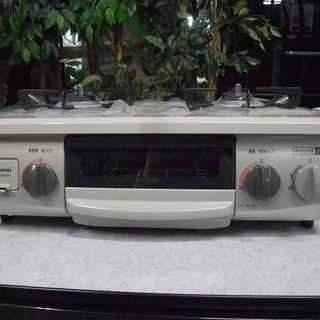 R0874) リンナイ グリル付ガステーブル KG34NBEL 2020年製! プロパンガス台 店頭取引大歓迎♪