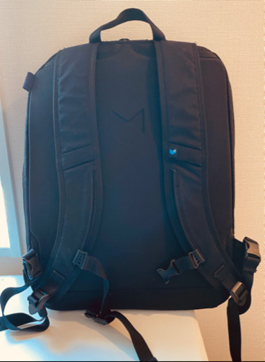 【メンズ リュック】minnal CARRY-ON 2.0 BAG 「キャリーオン 2.0」 ブラック 中古品