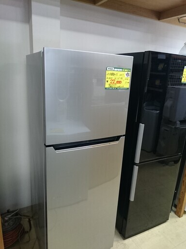 （お買い上げありがとうございました）ハイセンス　2ドア冷蔵庫227L　2016年製　高く買取るゾウ中間店