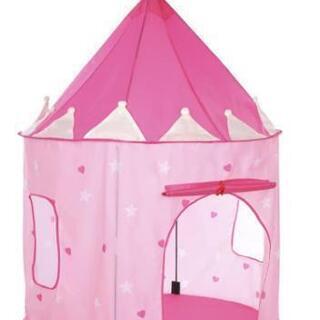 ピンク　おもちゃテント